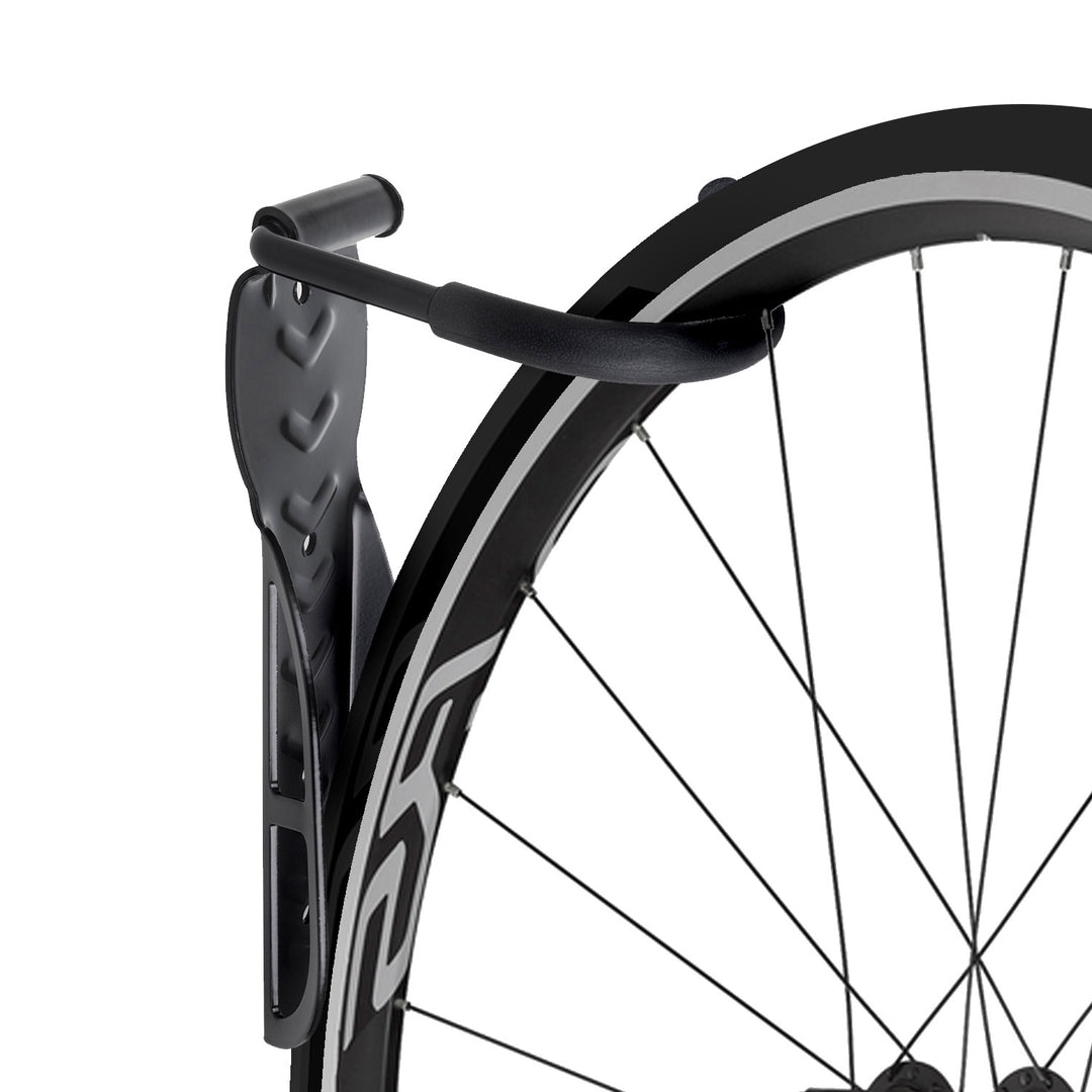 Držiak na bicykel/nástenný vešiak Maclean, vertikálny, oceľ, max. zaťaženie 30 kg, MC-432, 4 kusy