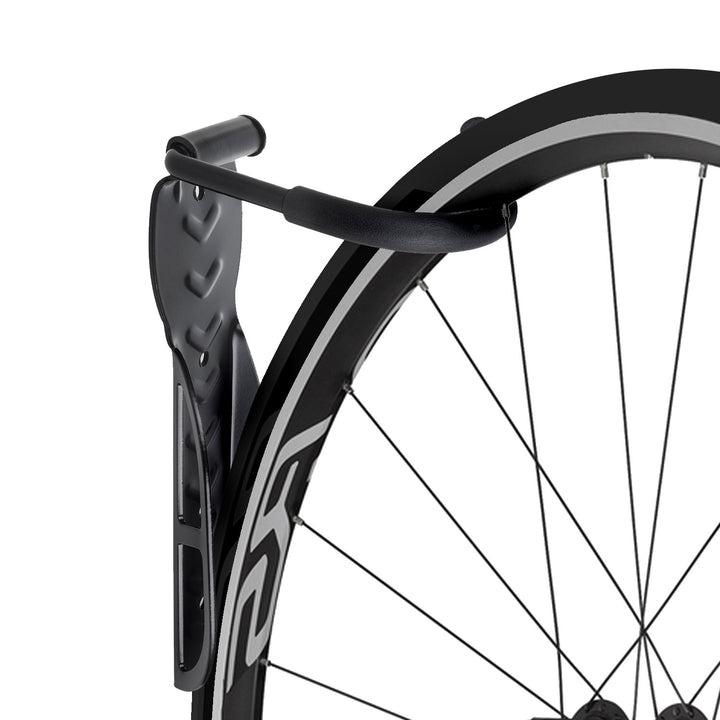 Držiak na bicykel/nástenný vešiak Maclean, vertikálny, oceľ, max. zaťaženie 30 kg, MC-432, 4 kusy