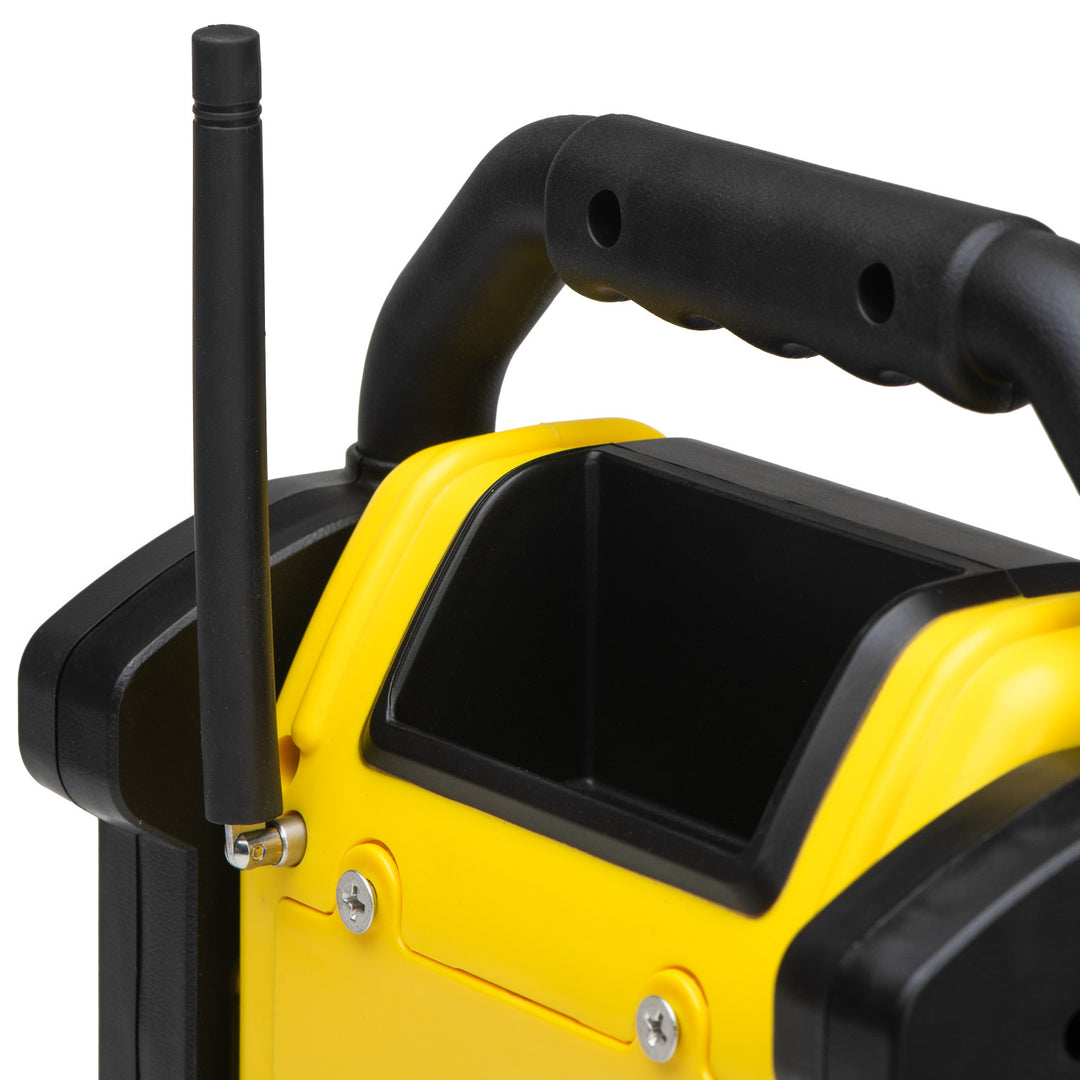 Stavebné rádio Adler, Bluetooth 5.1, IPX 54, výkon 10 W, AD 1911