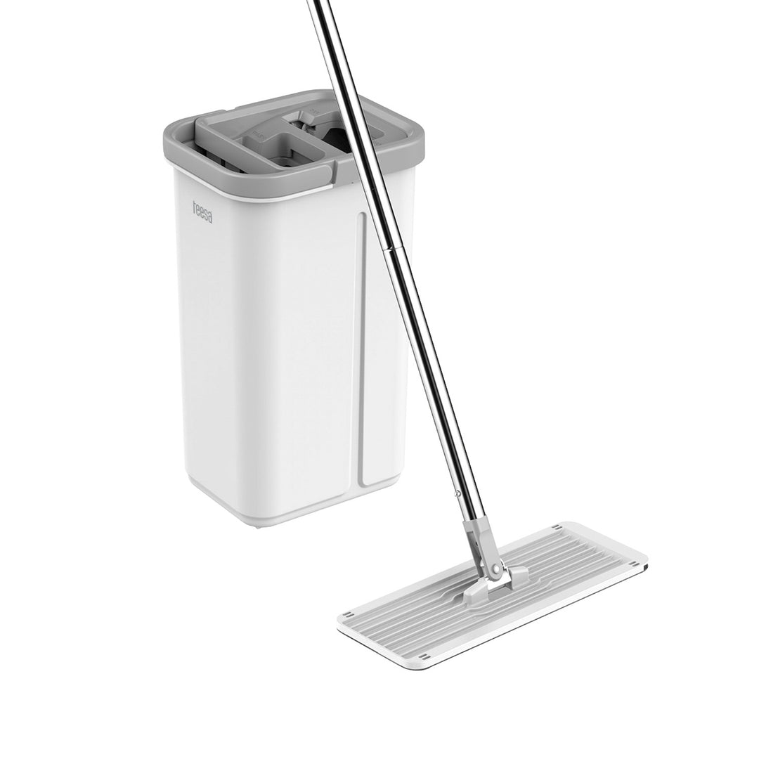 Teesa mop na čistenie podláh, vedro s dvoma priehradkami, objem 5,7 l, New Clean R13, Teesa