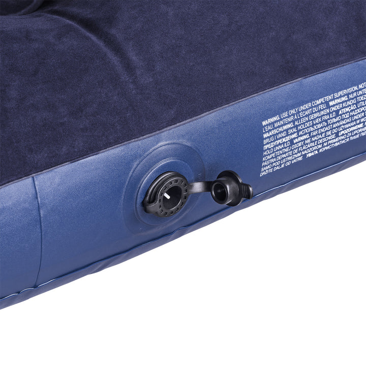 REBEL ACTIVE dvojitá nafukovacia matrac, rozmery 203x183x22 cm, RBA-5001-XXL