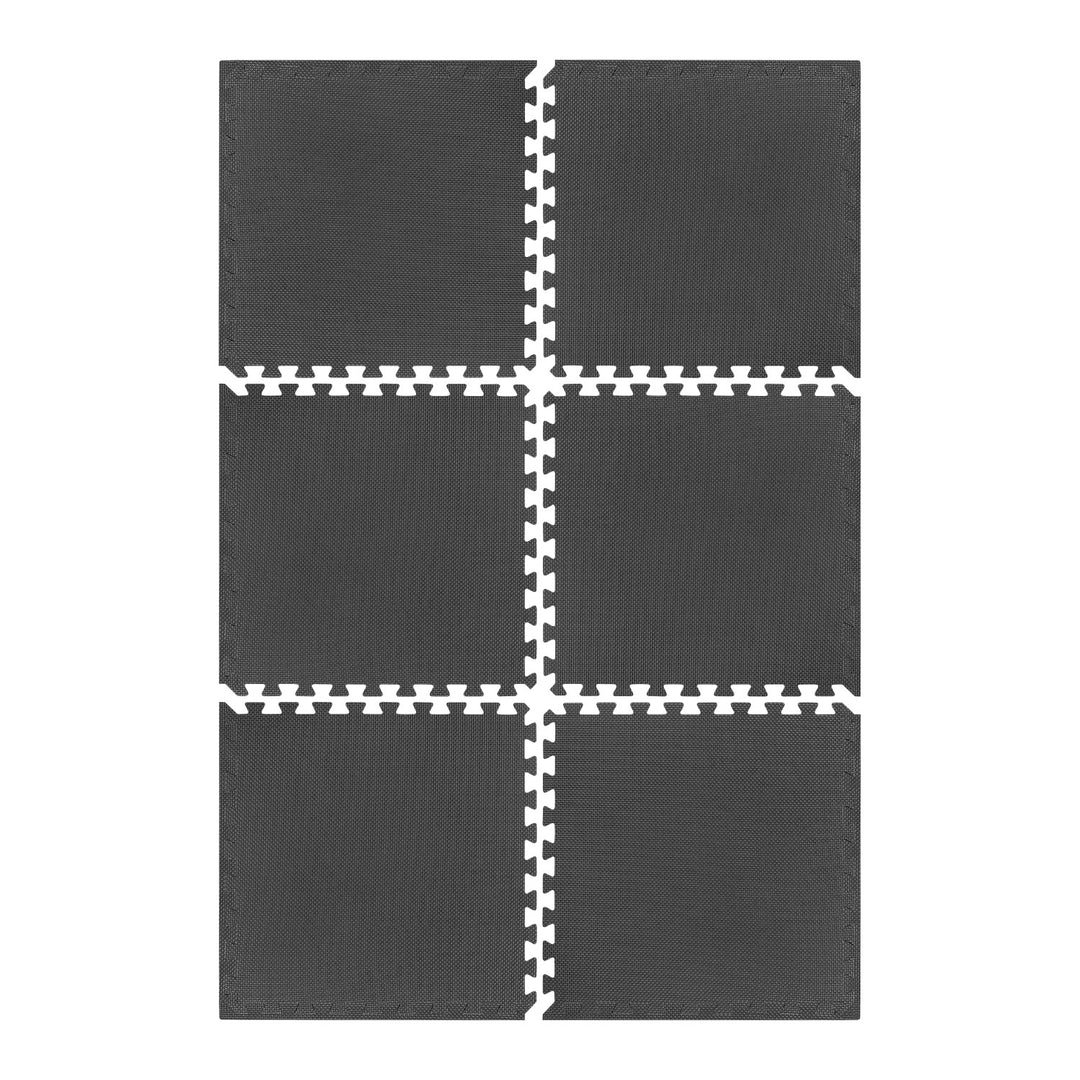 Posilňovacia podložka na cvičenie a posilňovanie, 180 x 120 cm, materiál EVA, 6-dielna skladačka, REBEL ACTIVE