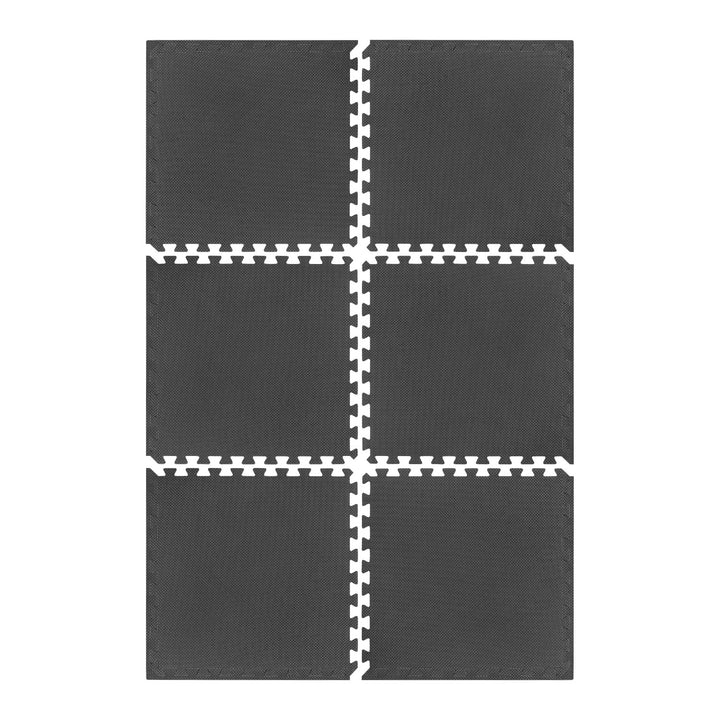 Posilňovacia podložka na cvičenie a posilňovanie, 180 x 120 cm, materiál EVA, 6-dielna skladačka, REBEL ACTIVE