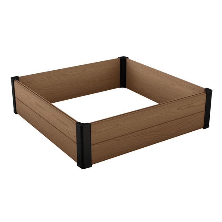 Keter Maple záhradná obrubník, plast, hnedá, rozmery 106x106x32 cm, odolný voči poveternostným vplyvom, 249299