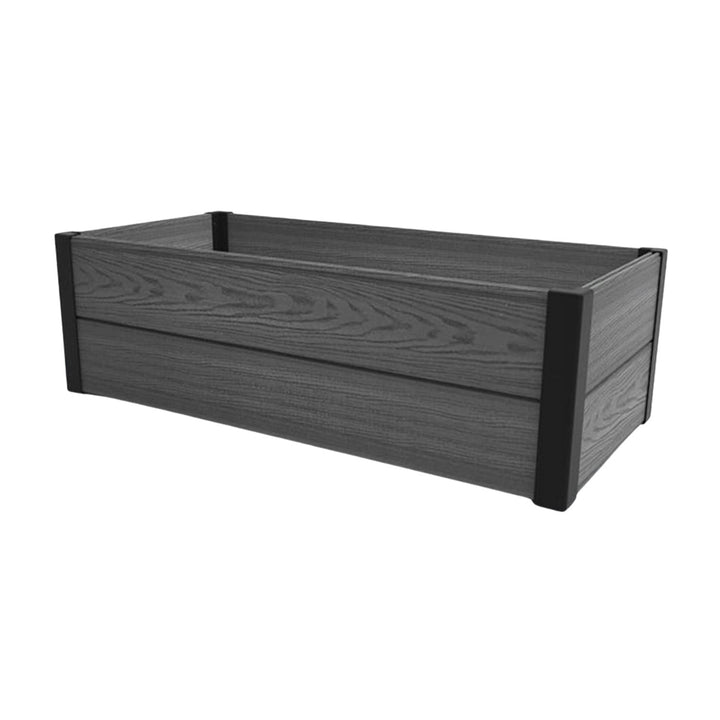 Keter Maple záhradný obrubník, plastový, sivý, rozmery 106x50x32 cm, odolný voči poveternostným vplyvom, 249296