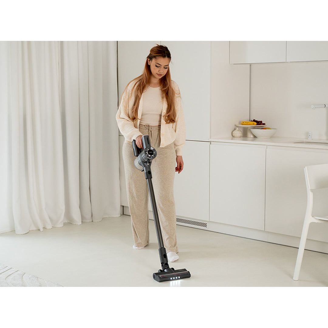 Bezdrôtový vysávač LAFE, bezkefový motor BLDC, batéria 2200 mAh, PowerGlide 200 W