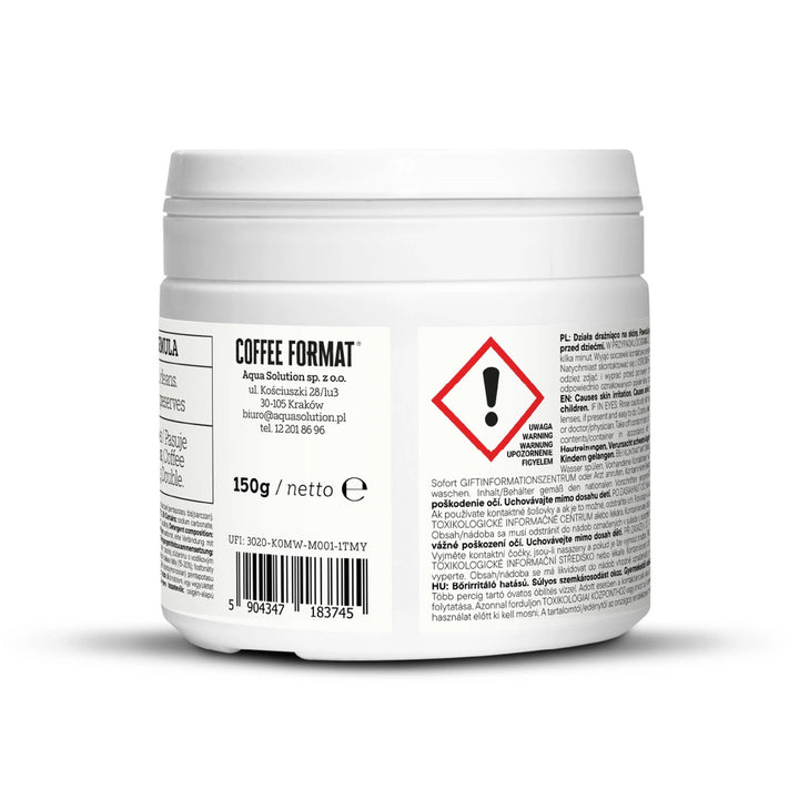 Tablety na čistenie kávovarov, 2-fázové čistenie TABS+ 40x3,5 g Káva Formát