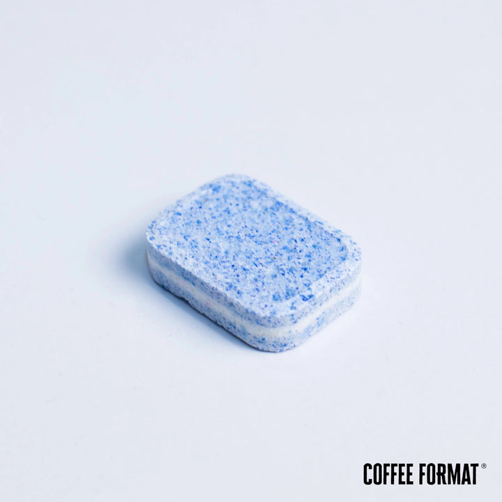 Tablety na odstraňovanie vodného kameňa pre kávovary, Coffee Format Descaler Tab+ 6x16g