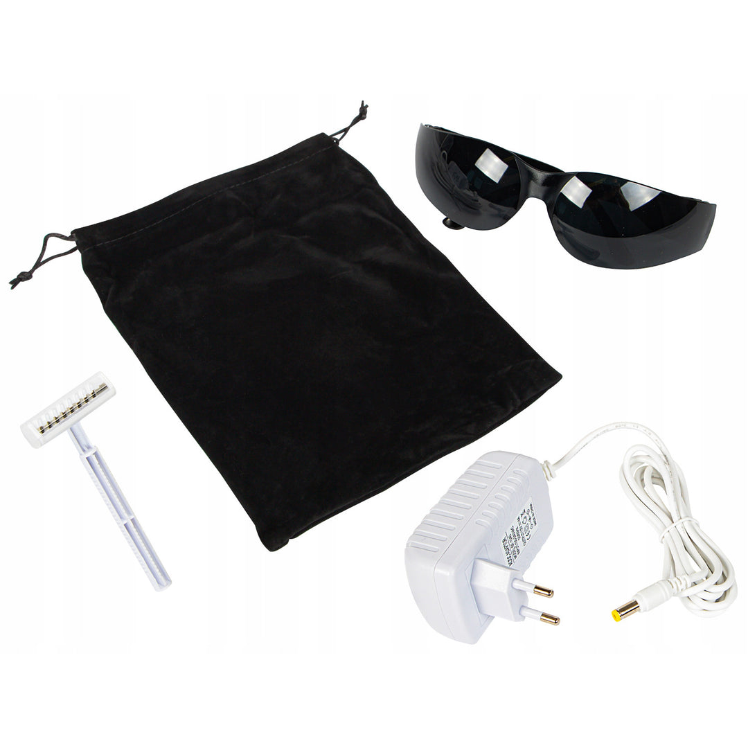 IPL epilátor Blow light, funkcia Ice Cool, 9 úrovní výkonu, vstavaný UV filter, automatický režim blesku, dlhotrvajúca účinnosť, 44-480#