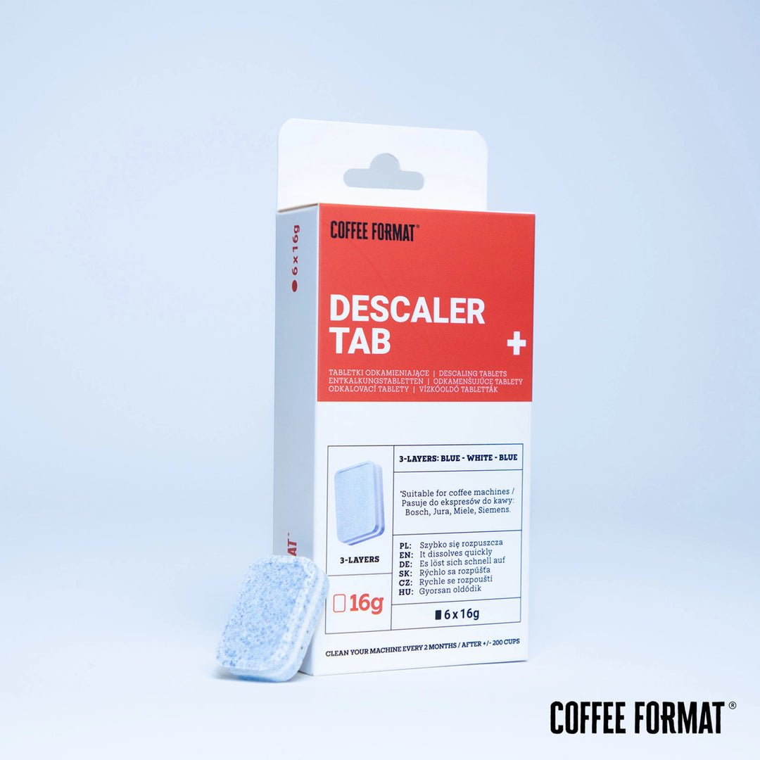 Sada čistiacich tabliet do kávovaru, 2-phase Cleaning TABS+ 40x3,5 g + tablety na odstraňovanie vodného kameňa z kávovarov, Descaler Tab+ 6x16 g