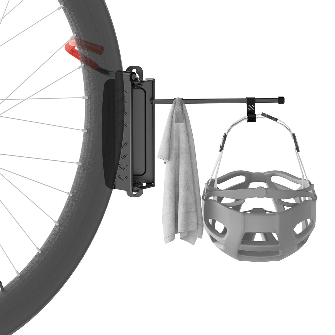 Nástenný držiak / vešiak na bicykle Maclean, nosnosť max. 35 kg, MC-499, 3 ks