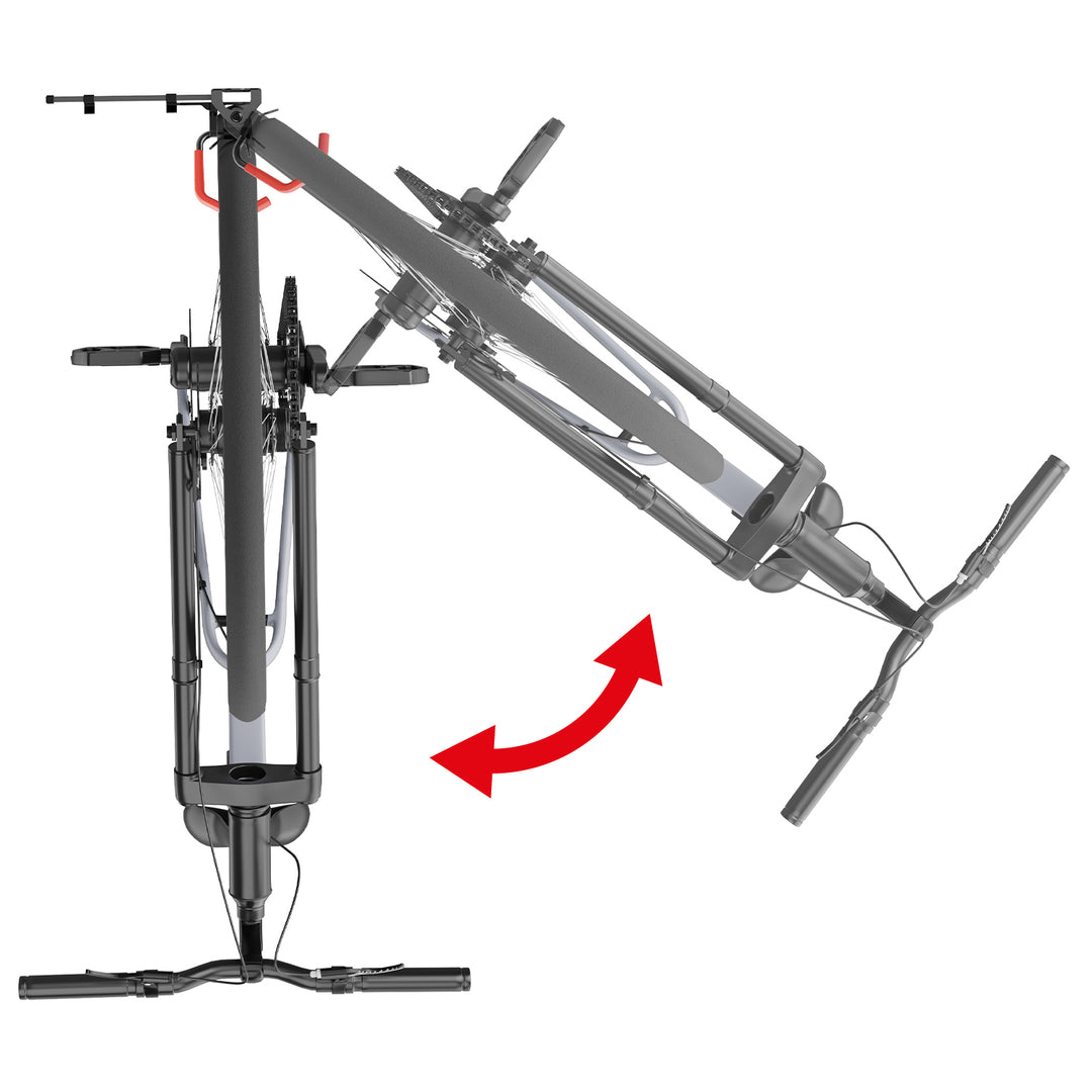 Nástenný držiak / vešiak na bicykle Maclean, nosnosť max. 35 kg, MC-499, 4 ks