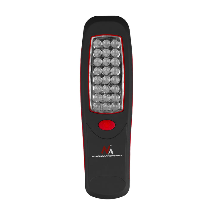 2x dielenská lampa Maclean s 24 LED diódami, magnet, háčik, MCE03 + 6x batéria R-06 R06 AA LR06 1,5 V VARTA Longlife Power