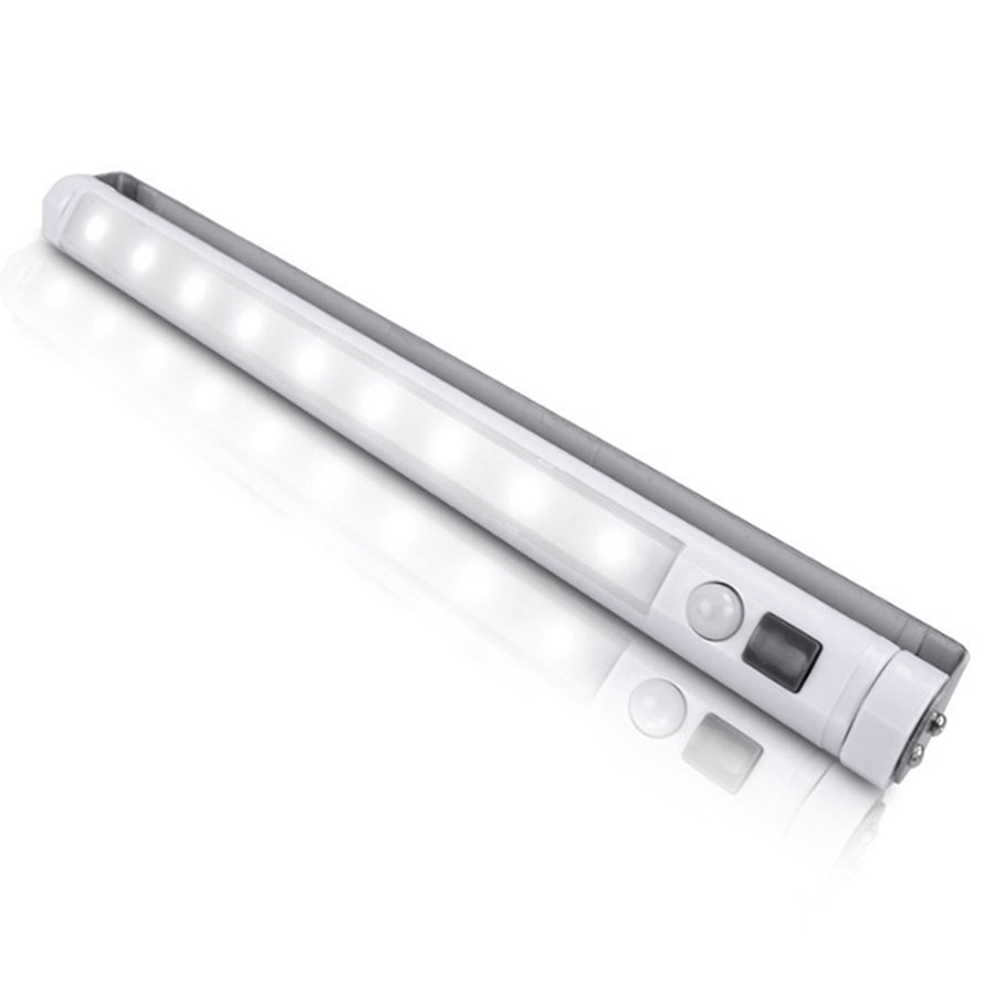 2x kuchynská LED lampa Maclean, podskriňová, 9 SMD, na batérie, PIR senzor zapnutie/vypnutie, MCE166 + 6x batéria R-06 R06 AA LR06 1,5 V VARTA Longlife Power