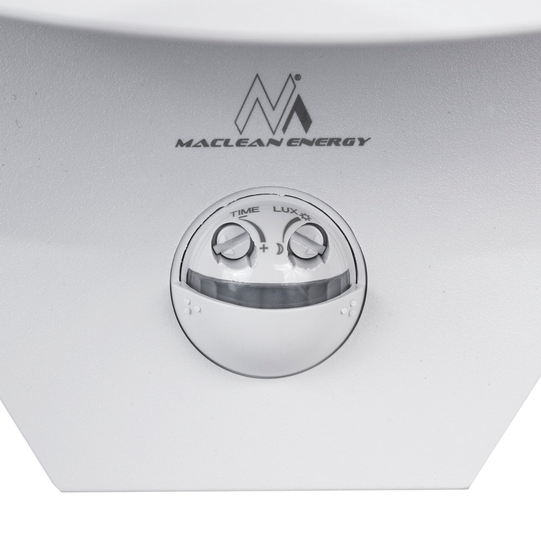 LED svietidlo s pohybovým senzorom Maclean, PIR senzor, biela farba, 10 W, IP54, 800 lm, MCE290 W, 2 ks