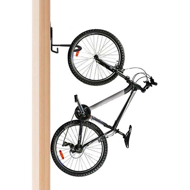 Nástenný držiak na bicykle Maclean, vertikálny, oceľ, max. zaťaženie 20 kg, MC-433, 3 ks
