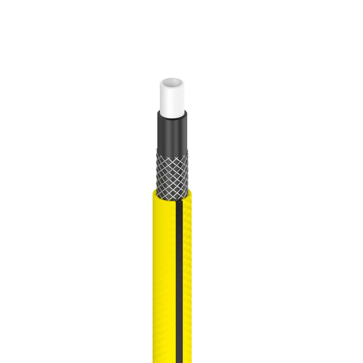 Záhradná hadica Cellfast, 4-vrstvová, odolná voči UV žiareniu, priemer 1", dĺžka 20 m, 4YELLOW