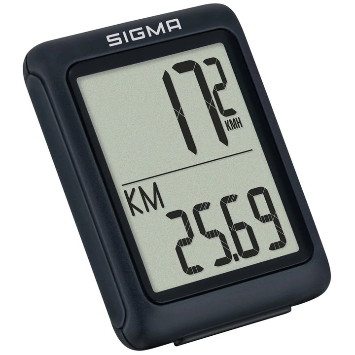 Cyklistický počítač Sigma BC 5.0 WR, vodotesný, odolný voči poveternostným vplyvom, veľký a prehľadný displej, 5 základných funkcií