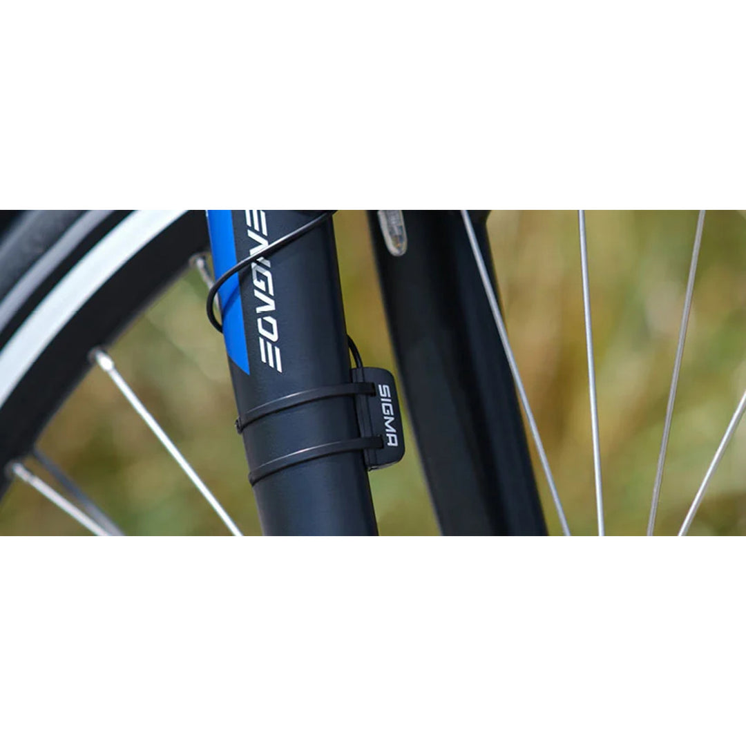 Cyklistický počítač Sigma BC 5.0 WR, vodotesný, odolný voči poveternostným vplyvom, veľký a prehľadný displej, 5 základných funkcií