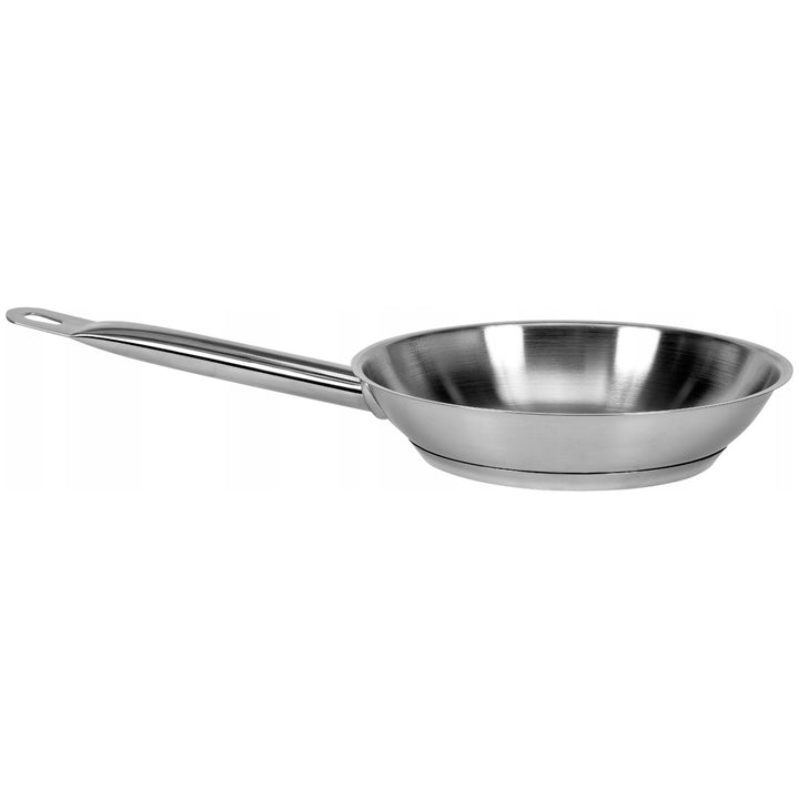 Profesionálna gastronomická panvica Yato Gastro, vhodná na všetky typy sporákov, z nehrdzavejúcej ocele, priemer 20 cm, objem 1,3 l, vhodná do umývačky riadu, YG-00100
