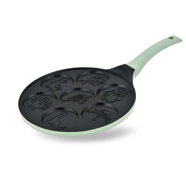 Panvica na palacinky Maestro, s motívom rozprávkových postavičiek, priemer 26 cm, nepriľnavý povrch, silikónová rukoväť, vhodná na všetky typy sporákov, MR-1222-D