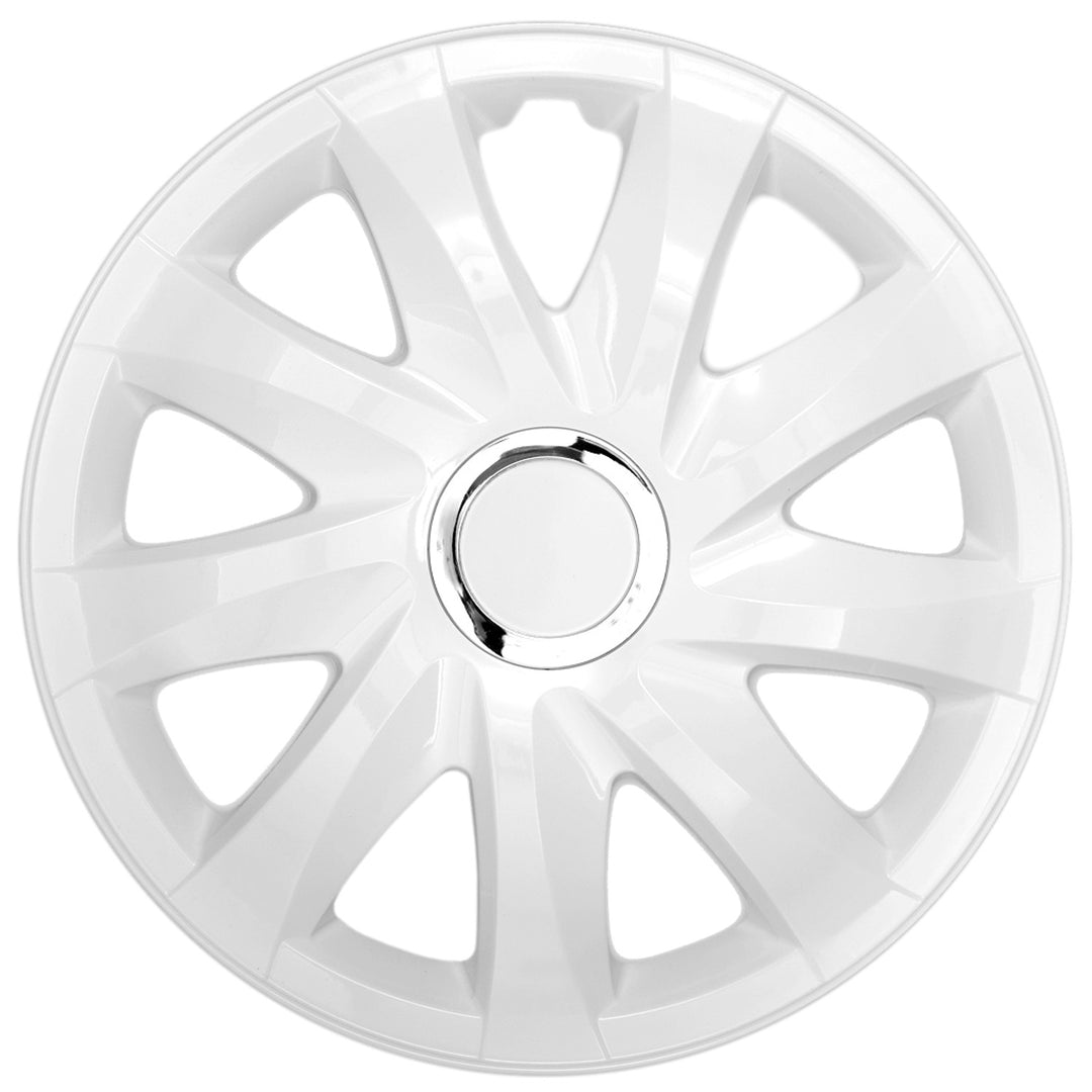 Univerzálny kryt kolesa 14'' NRM Drift, biely lak, 1 ks