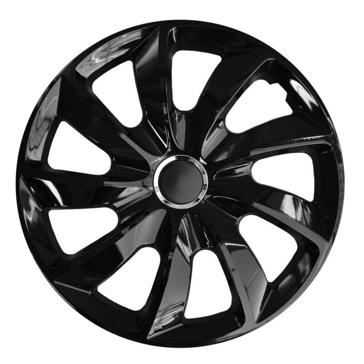 Univerzálny kryt kolesa 14'' NRM Stig, čierny lak, 1 ks