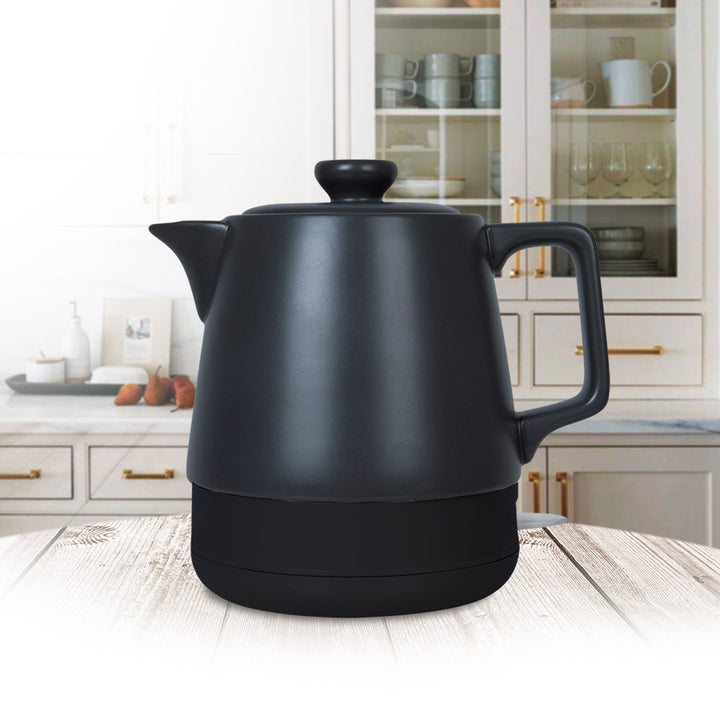 Keramická rýchlovarná kanvica Maestro, objem 1 l, výkon 1200 W, farba čierna, MR-071