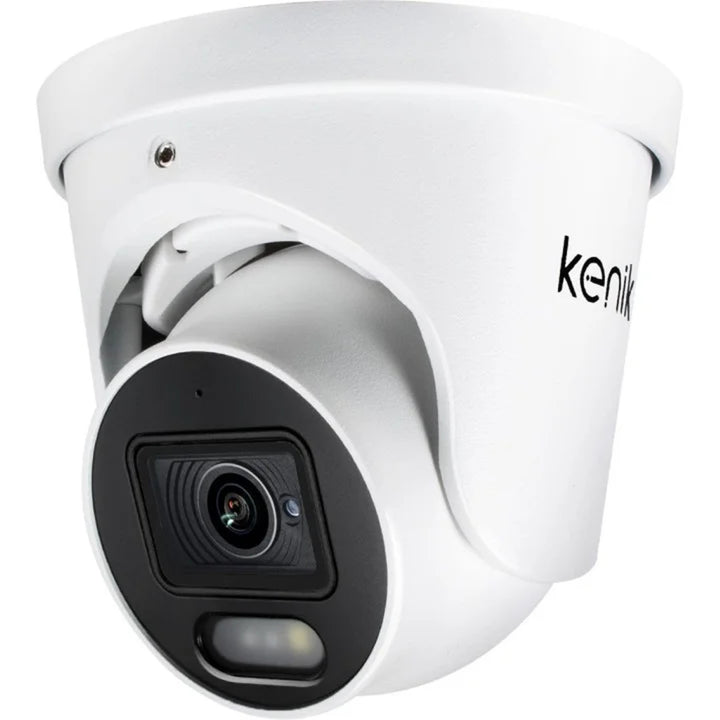 IP kamera Kenik, rozlíšenie 5 MP pri 20 snímkach za sekundu, inteligentná analýza obrazu, reflektor Smart IR, vstavaný mikrofón, kopulové puzdro, KG-530DPA-L-G