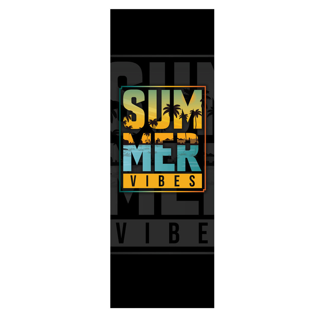 Klasické bukové ležadlo GreenBlue GB183 s potlačou Summer Vibes