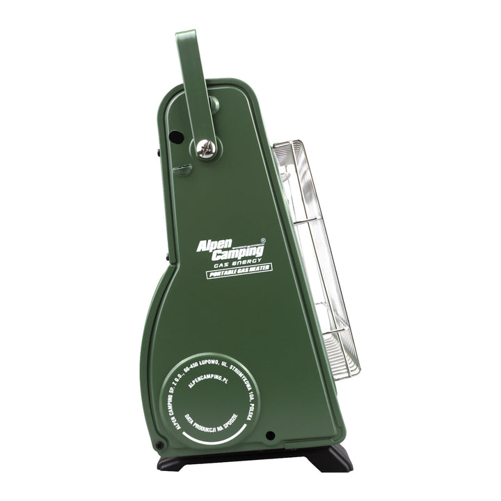 Prenosný plynový varič Alpen Camping, 2 v 1, spotreba plynu 124 g/h, piezoelektrické zapaľovanie, ICELAND IK-1000 PRO+ 4x plynová kartuša 227 g GreenBlue. Certifikát: Pi 0875, v súlade s normou EN 417