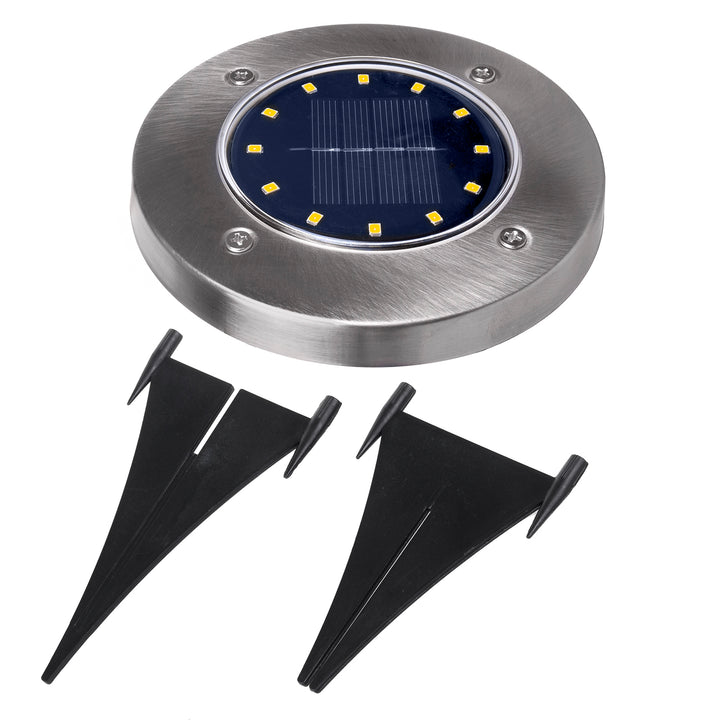 Solárna záhradná LED lampa Maclean IP44, 12 LED SMD, 4000 K, Ni-MH 600 mAh, 0,7 W, MCE318, 4 ks