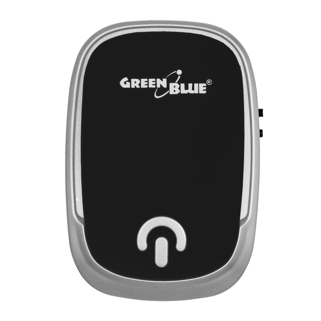 Bezdrôtový zvonček GreenBlue, 38 melódií, 90 dB, čierny, dosah až 200 m, GB404 B