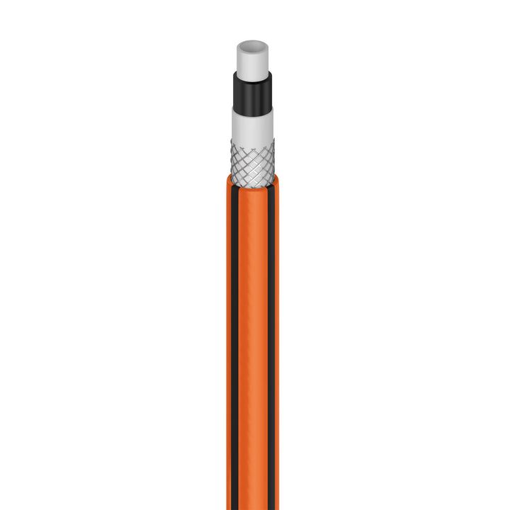 Vozík na hadicu Cellfast Aluplus 1/2" 60 m + Záhradná hadica Cellfast, PROFESSIONAL 1/2" 50 m + Sada s priamym zavlažovačom Cellfast Basic 1/2"