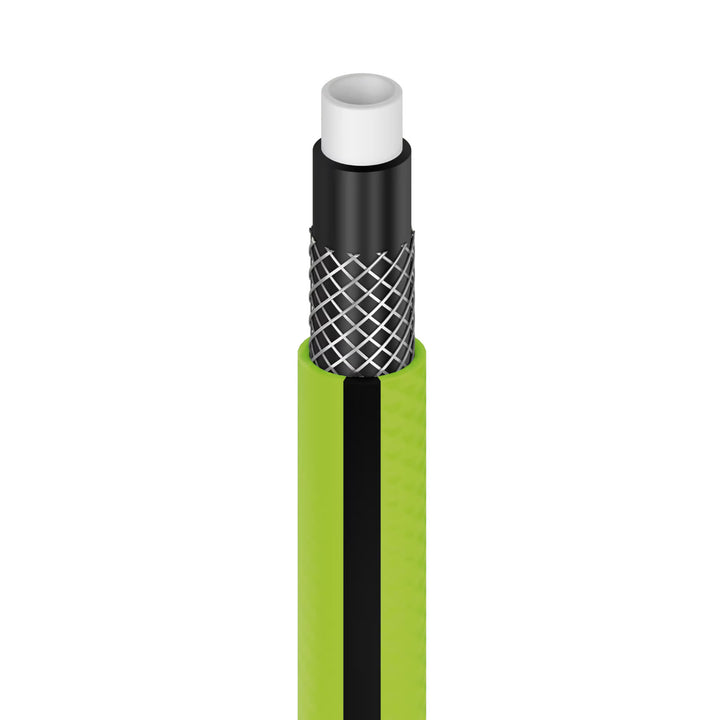 Záhradná hadica Cellfast Quattro 1/2" 15 m + záves na hadicu Cellfast (sivá) + sada s priamym zavlažovačom Cellfast Basic 1/2"