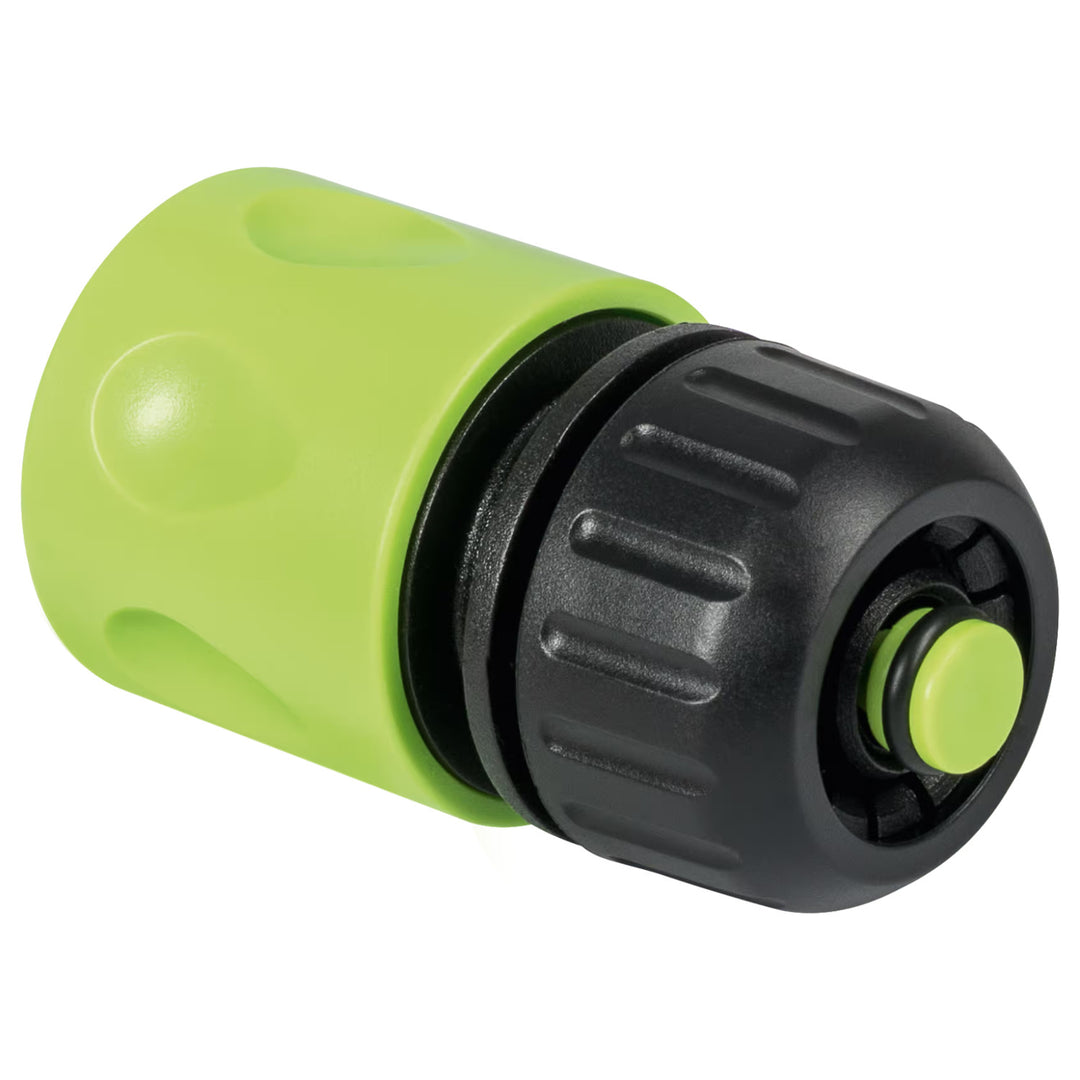 Záhradná hadica Cellfast Economic 1/2" 30 m + stojan, prípojka s vnútorným závitom 3/4", priechodná rýchlospojka a uzáver 1/2" + priamy zavlažovač Cellfast Economic