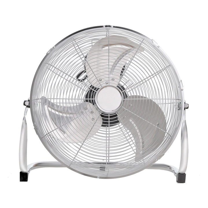Podlahový ventilátor HanksAir, výkon 80 W, 3 prevádzkové stupne, vyrobený z pochrómovanej ocele, priemer 40 cm, dĺžka kábla 1,5 m, W021