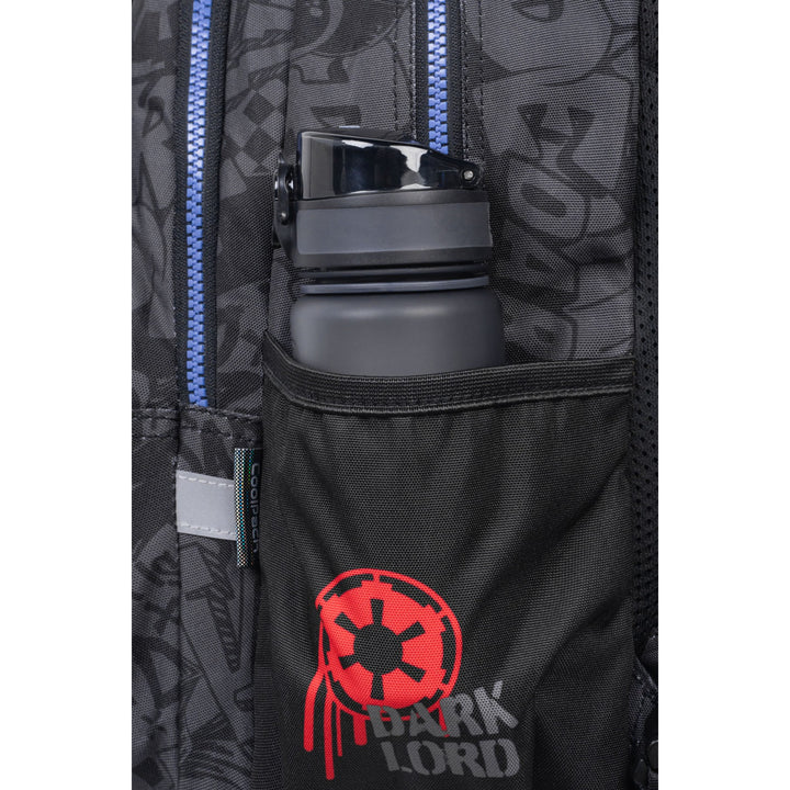 Školská súprava Star Wars Coolpack, 3-komorový batoh Jerry (15") s tvarovaným chrbtom a nastaviteľnými ramennými popruhmi a puzdro na písacie potreby Jumper 3 s príslušenstvom