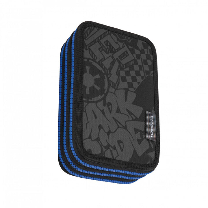 Školská súprava Star Wars Coolpack, 3-komorový batoh Jerry (15") s tvarovaným chrbtom a nastaviteľnými ramennými popruhmi a puzdro na písacie potreby Jumper 3 s príslušenstvom