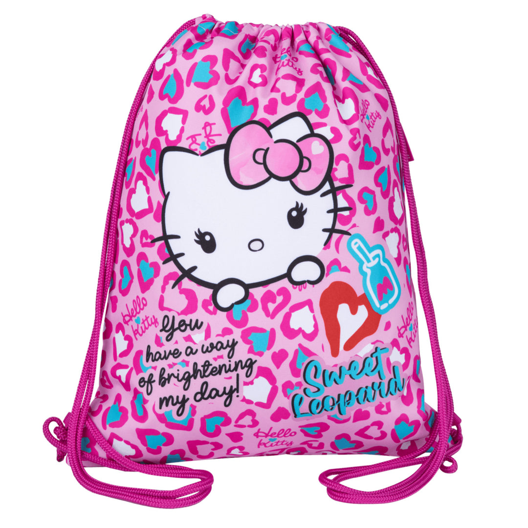 Školská sada Hello Kitty Coolpack, 3-komorový batoh Jerry (15"), puzdro na písacie potreby Jumper 3 s príslušenstvom a športová taška na topánky