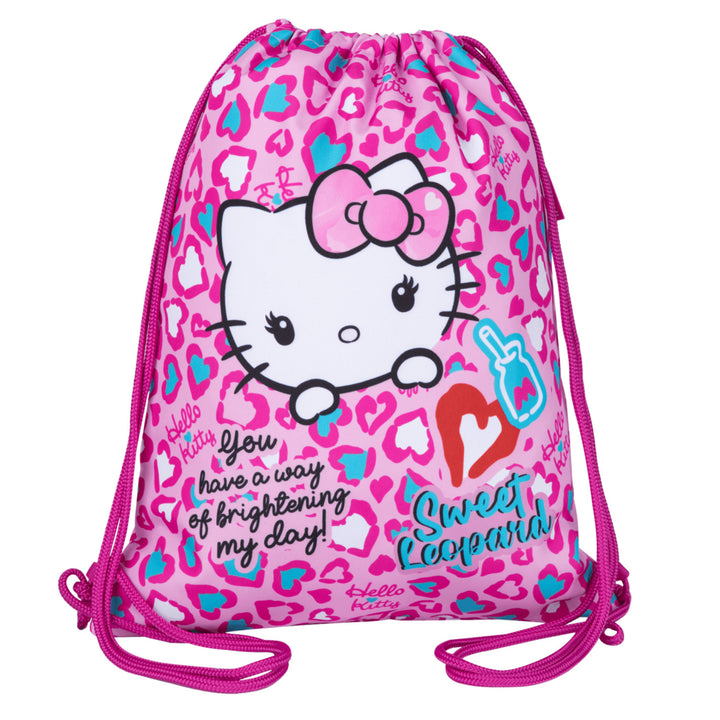 Školská sada Hello Kitty Coolpack, 3-komorový batoh Jerry (15"), puzdro na písacie potreby Jumper 3 s príslušenstvom a športová taška na topánky