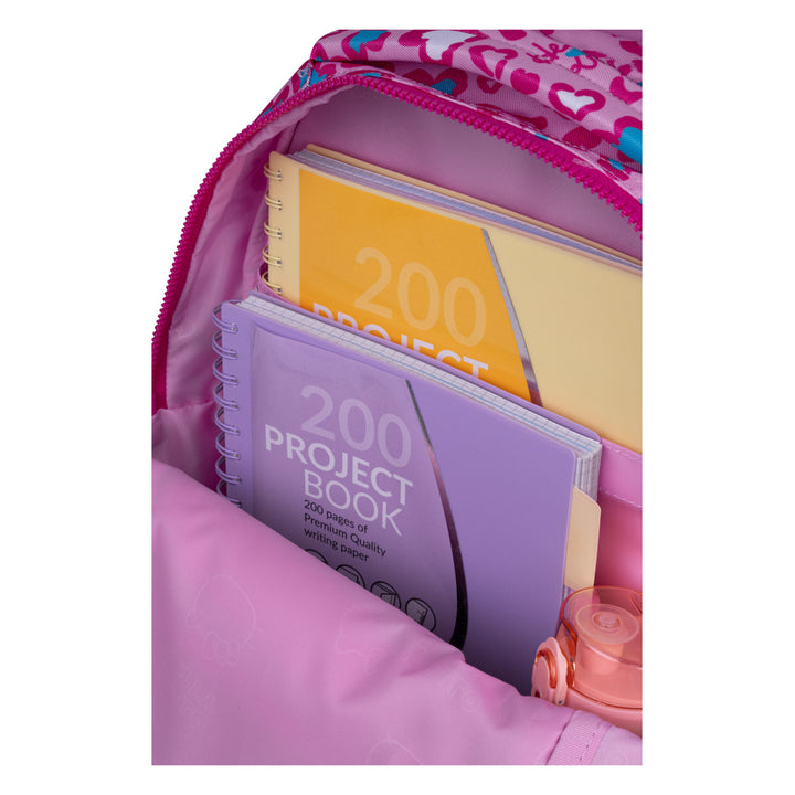 Školská sada Hello Kitty Coolpack, 3-komorový batoh Jerry (15"), puzdro na písacie potreby Jumper 3 s príslušenstvom a športová taška na topánky