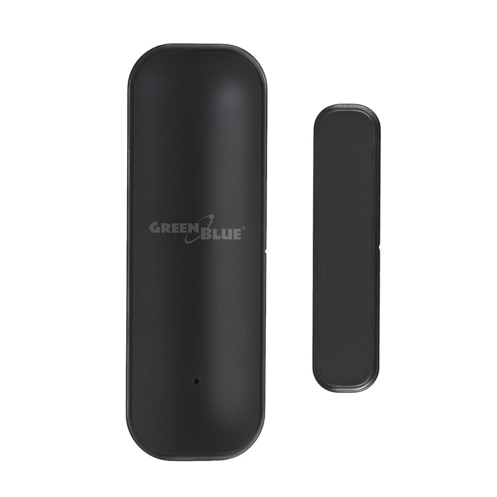 Bezdrôtový kontaktný senzor / senzor otvorenia WiFi GreenBlue, Android/iOS, na dvere / okná, 3,0 V DC, LR03x2, GB479 B, 2 sady