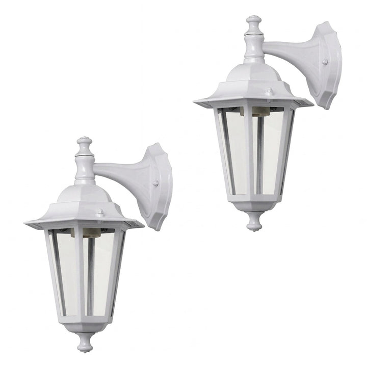 Vonkajšia lampa Velence Rabalux 8201, biela, E27, max. 60 W, klasický štýl, 2 ks