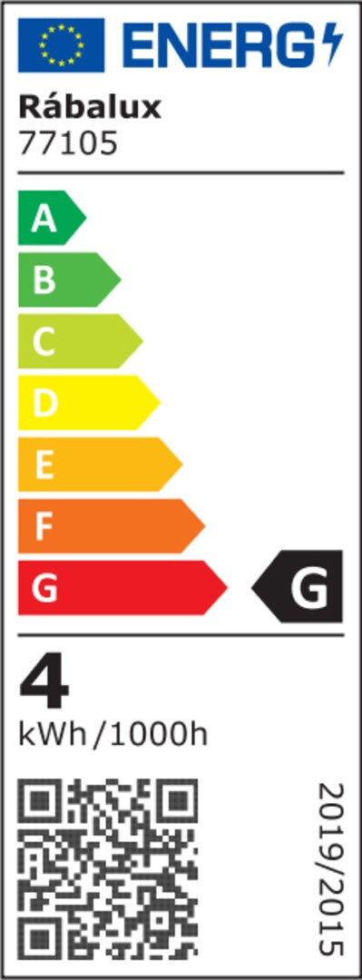 Lampa Rabalux, nástenná, vonkajšia, LED 4 W, antracitová, Trento, 4 kusy