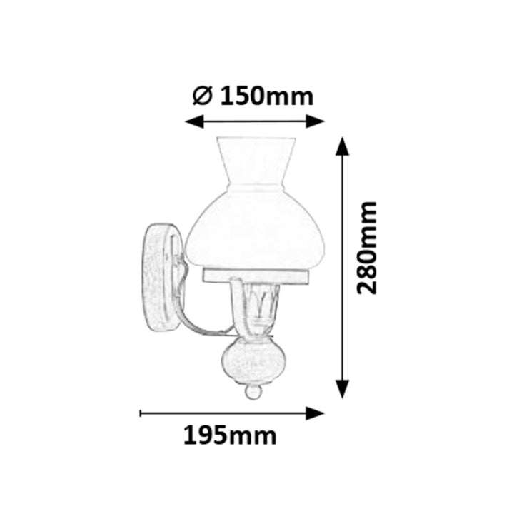 Nástenná lampa RABALUX PETRONEL 7077 do obývacej izby, jedálne alebo spálne, 2 ks
