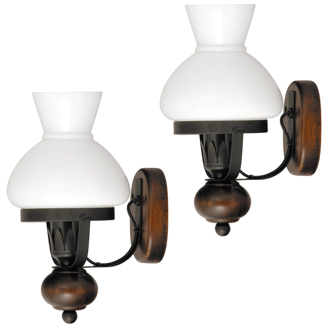 Nástenná lampa RABALUX PETRONEL 7077 do obývacej izby, jedálne alebo spálne, 2 ks