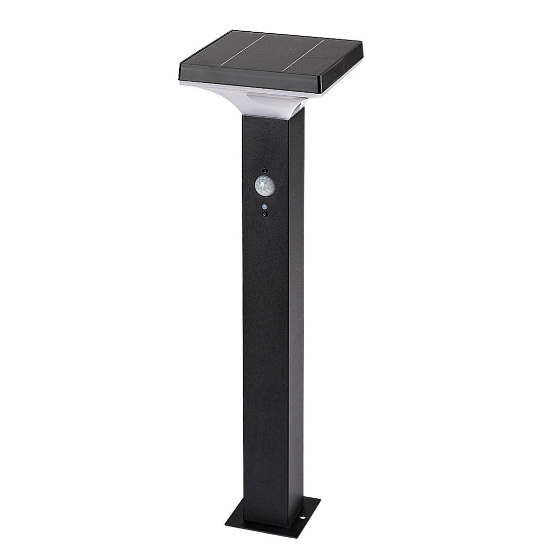 Lampa Rabalux, vonkajšia, solárna, stojaca, LED 4 W, IP44, čierna, Geleen, 4 kusy
