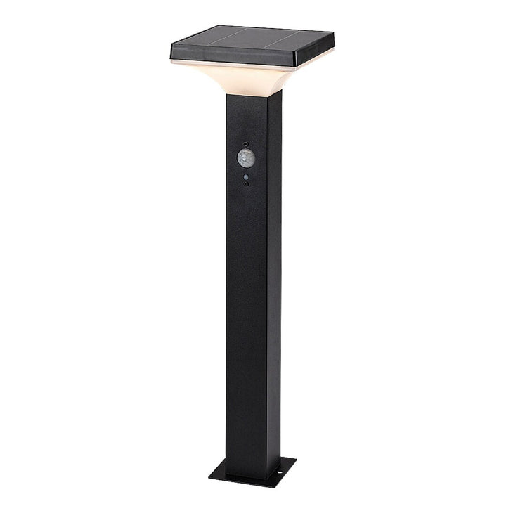 Lampa Rabalux, vonkajšia, solárna, stojaca, LED 4 W, IP44, čierna, Geleen, 4 kusy