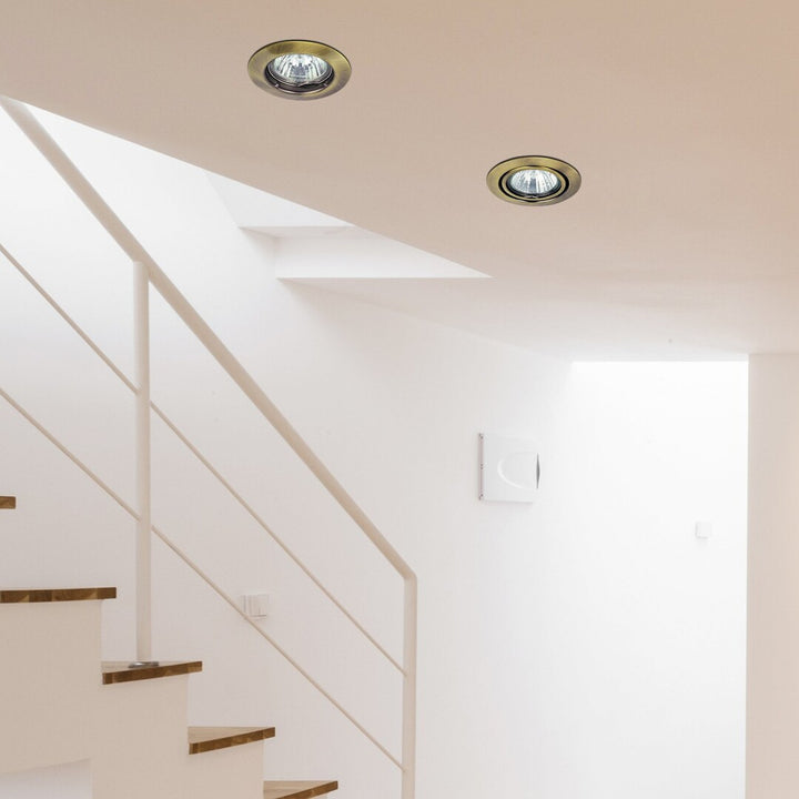 Zápustné svietidlo Rabalux, IP20, hnedé, GU5.3, 12 V, Spot Relight, 2 ks